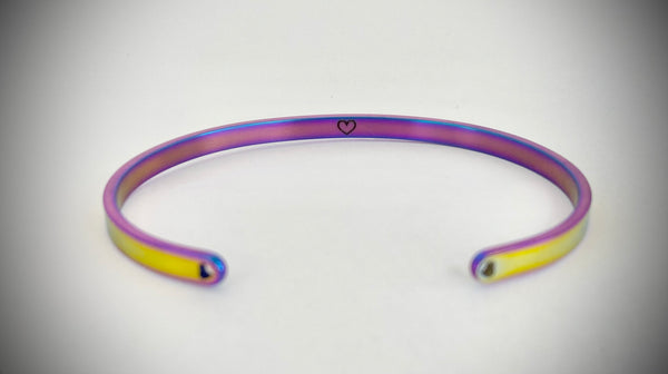 Together Forever Mantra Bangle