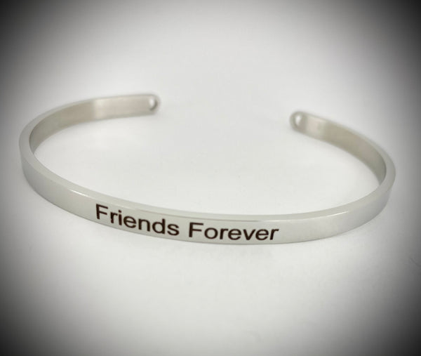 Friends Forever Mantra Bangle
