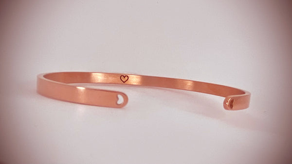 Dream Believe Pursue Succeed Mantra Bangle