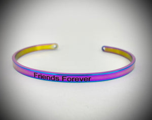 Friends Forever Mantra Bangle