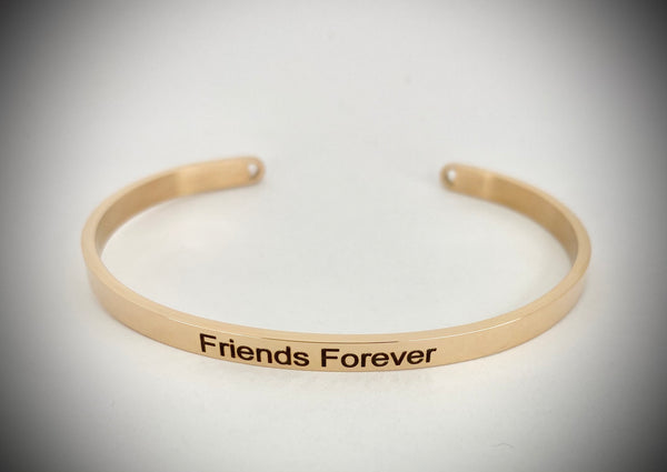 Friends Forever Mantra Bangle