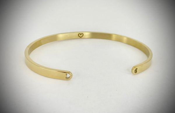 Together Forever Mantra Bangle