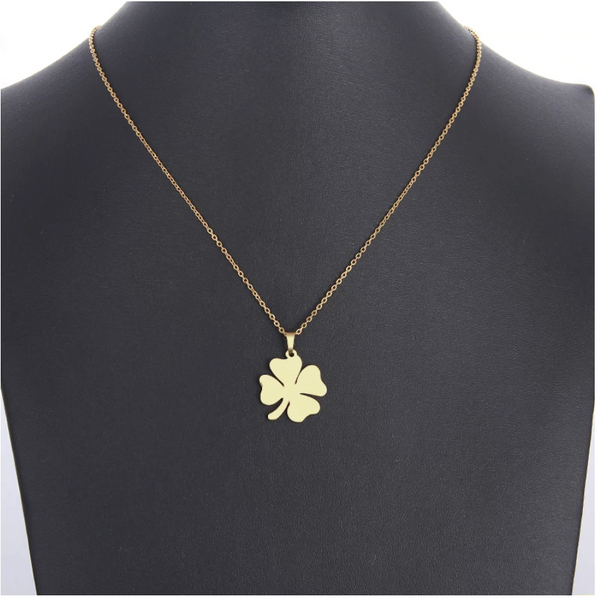 Big Four Leaf Clover Necklace