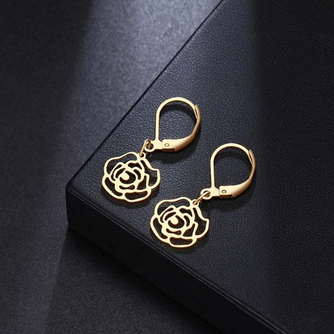 Rose Earrings