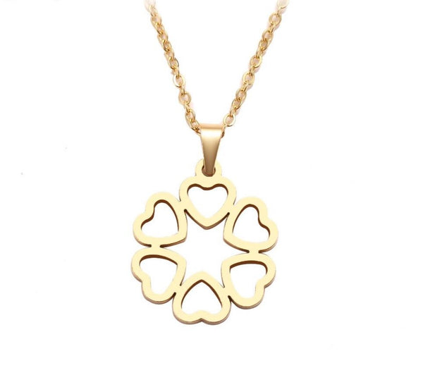 Hearts Around Necklace
