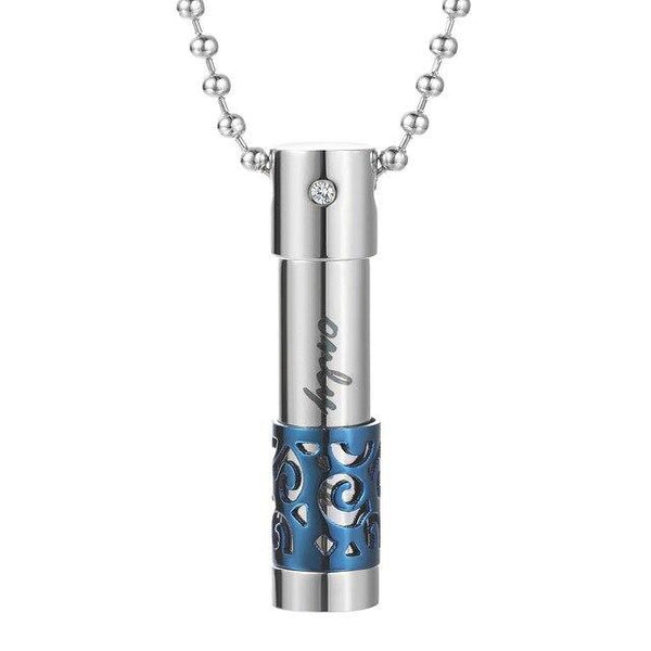 Necklace with Storage Container Pendant