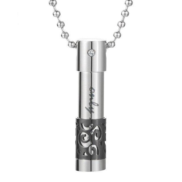 Necklace with Storage Container Pendant